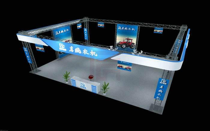 招商展廳施工現場案例